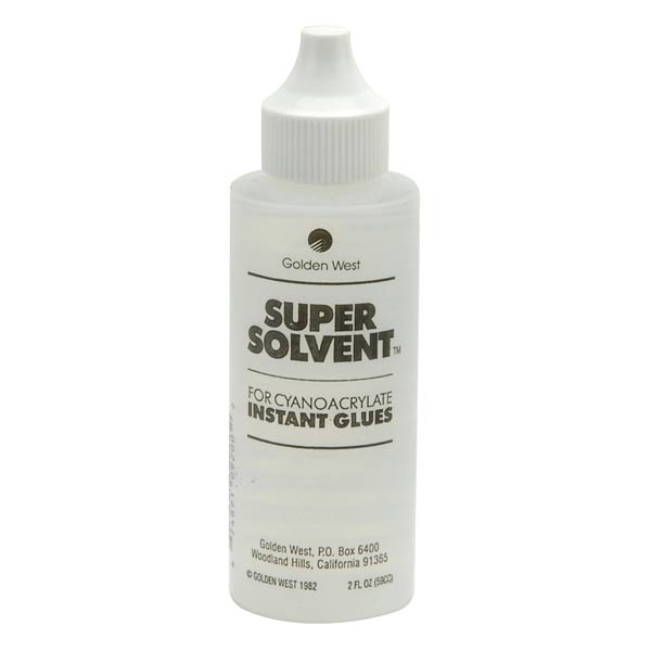 SUPER SOLVENT™ INSTANT GLUE REMOVER 2 OZ California Power Systems