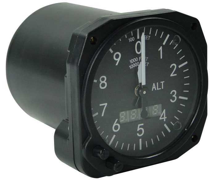 SWIFT ALTIMETER AND BAROMETERS 3 1/8 INCH / 930 VDC California Power
