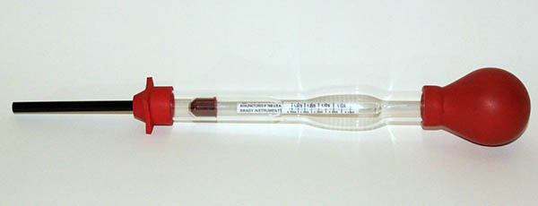 AIRCRAFT BATTERY HYDROMETER California Power Systems