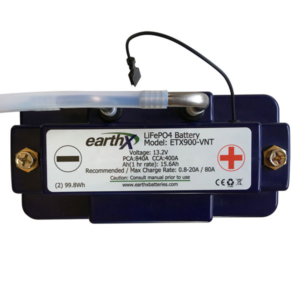 EARTHX ETX900VNT AIRCRAFT LITHIUM BATTERY California Power Systems