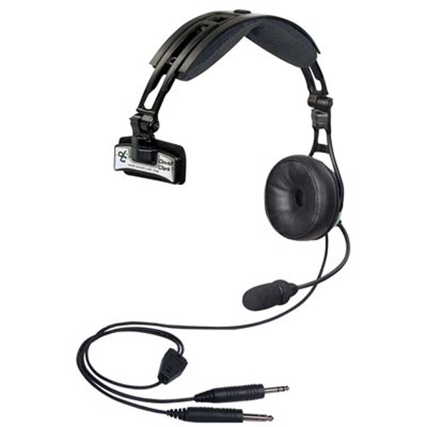 DAVID CLARK DC PRO2 PASSIVE SINGLE EAR HEADSET DUAL GA PLUGS