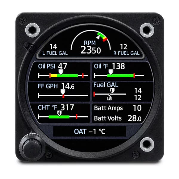 GARMIN GI 275 EIS ENGINE INDICATION SYSTEM California Power Systems