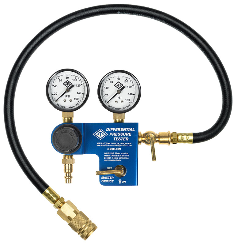 DIFFERENTIAL PRESSURE TESTER WITH MASTER ORIFICE (LARGE BORE