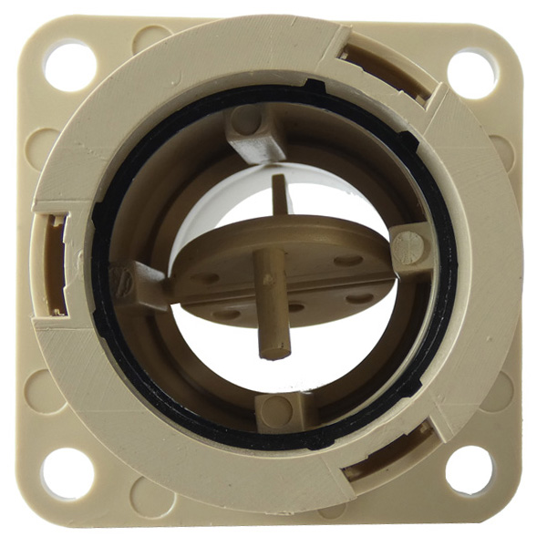 PLASTIC EYEBALL VENT BEIGE California Power Systems