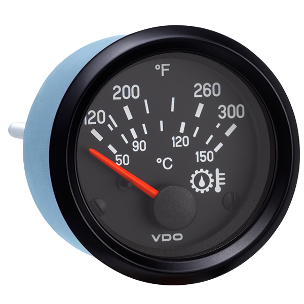 VDO OIL TEMPERATURE 2 1/16 INCH 300°C GAUGE California Power Systems